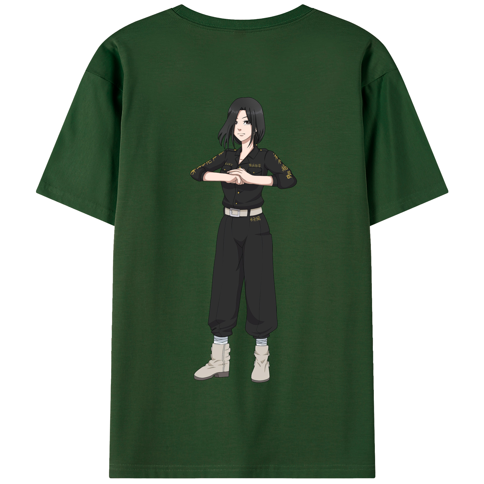 （画像用） 東京リベンジャーズ Tokyo Revengers 綿100％半袖Tシャツ（背面プリント）